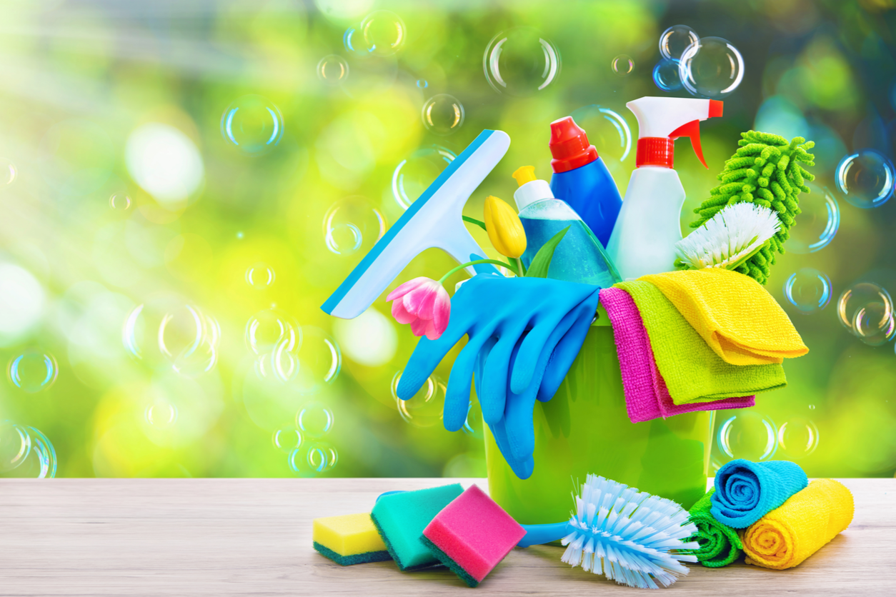 spring cleaning tools